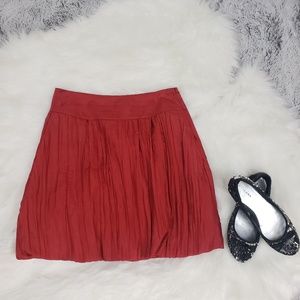 Banana Republic Silk bubble skirt